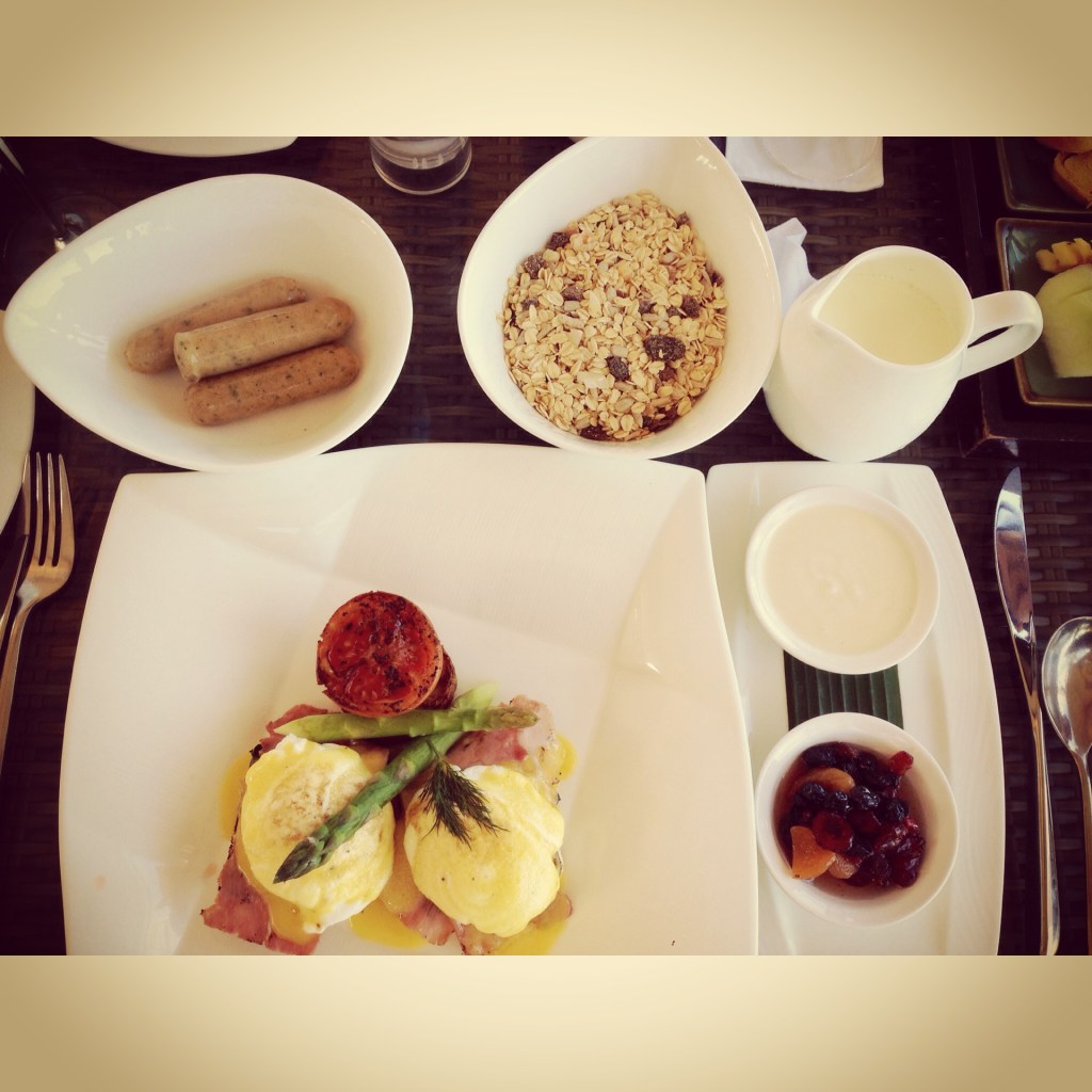 My 1st Samaya breakfast... HEAVY!  Loading-up for the relaxation.